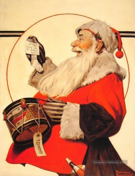Norman Rockwell Painting - a drum for tommy 1921 Norman Rockwell